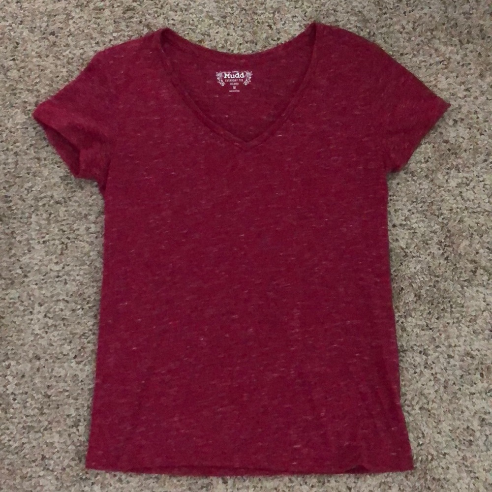Maroon tee